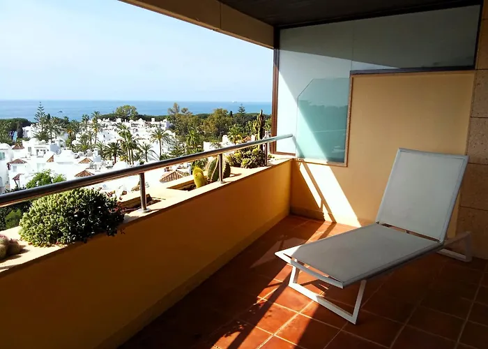 アパート Encantador En Marbella, Bonita Terraza Y Vista Al Mar マルベーリャ