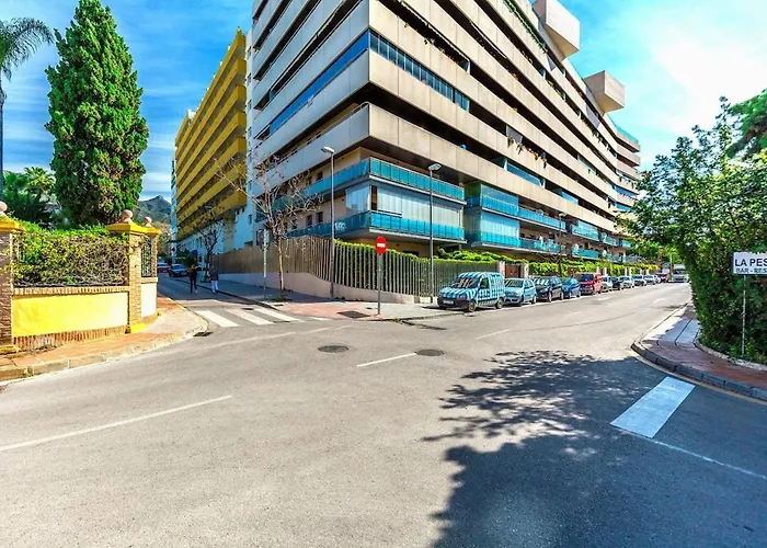 Encantador En Marbella, Bonita Terraza Y Vista Al Mar Lejlighed Marbella